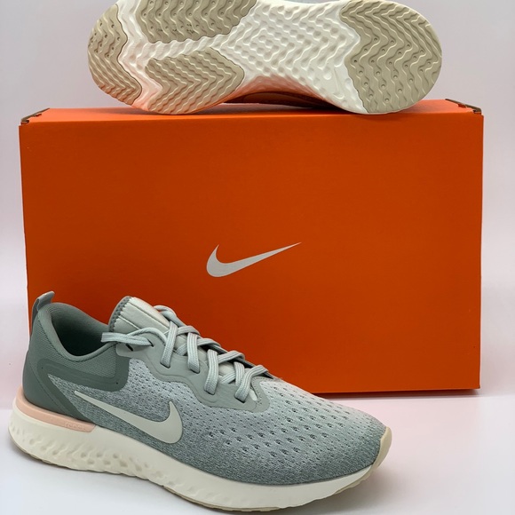 Nike Odyssey React Light Silver mica Green Shoes - Picture 7 of 7